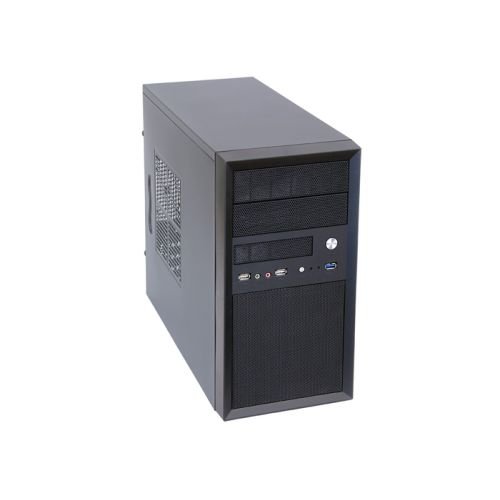 Chieftec CT-01B-350GPB black, inkl. 350-Watt-PSU (CT-01B-350GPB)