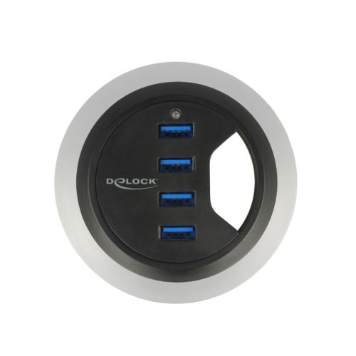 DeLOCK Hub 4x USB 3.0 60mm (62868)