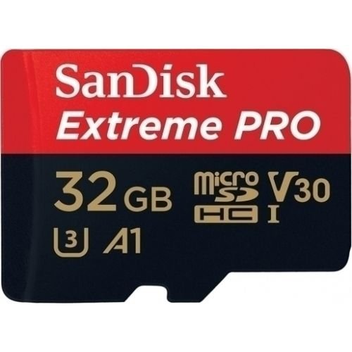 SanDisk Extreme PRO microSDHC 32 GB, SD Card (SDSQXCG-032G-GN6MA)