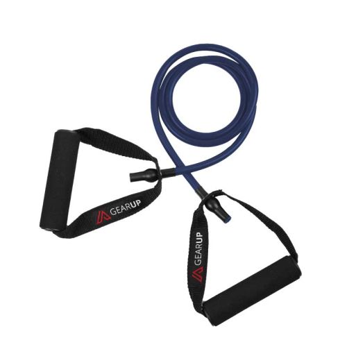Λάστιχα Γυμναστικής με Λαβές GearUp Μπλε : 15 lbs στα 6 x 11 x 1200mm