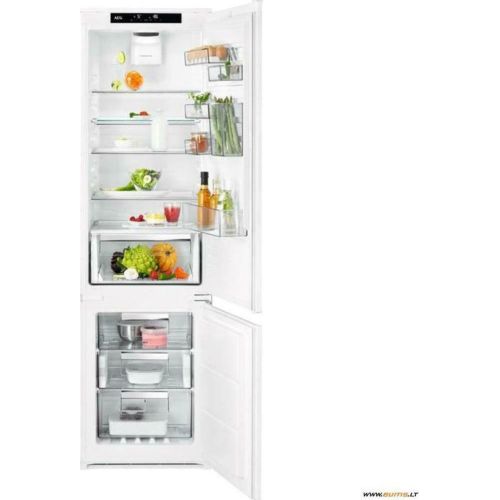 Ψυγειοκαταψύκτης Εντοιχιζόμενος AEG SCE819E5TS NoFrost White