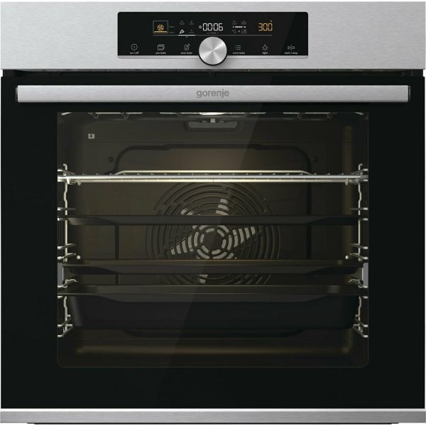 Φούρνος άνω Πάγκου Gorenje BPS6747A06X 77lt χωρίς Εστίες Π59.5εκ. Inox