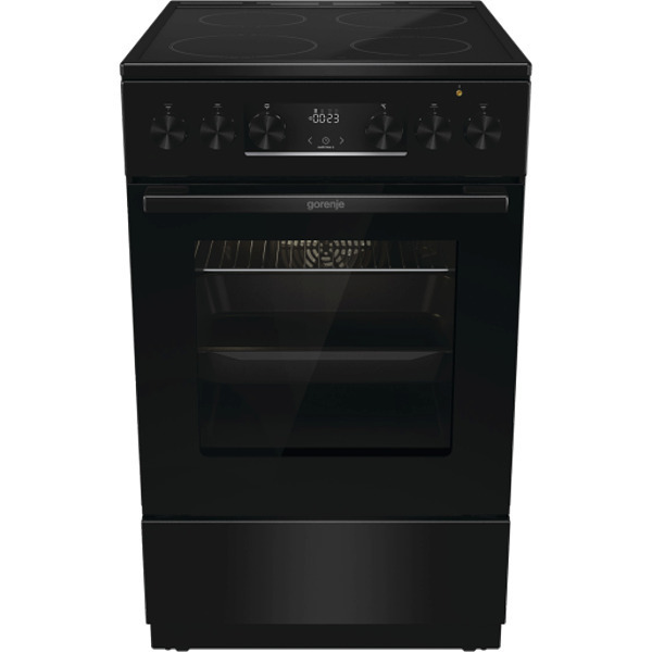 Κουζίνα Gorenje GEC5C40BG με Κεραμικές Εστίες 70lt με Υδρόλυση, Π50εκ, Α, Μαύρη Κουζίνα Gorenje GEC5C40BG με Κεραμικές Εστίες 70lt με Υδρόλυση, Π50εκ, Α, Μαύρη