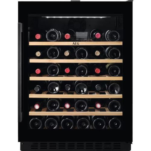 Συντηρητής Κρασιών Εντοιχιζόμενος AEG AWS4052B5B 52 Φιαλών, G (Υ82xΠ59,5xΒ56,5cm) Μαύρος