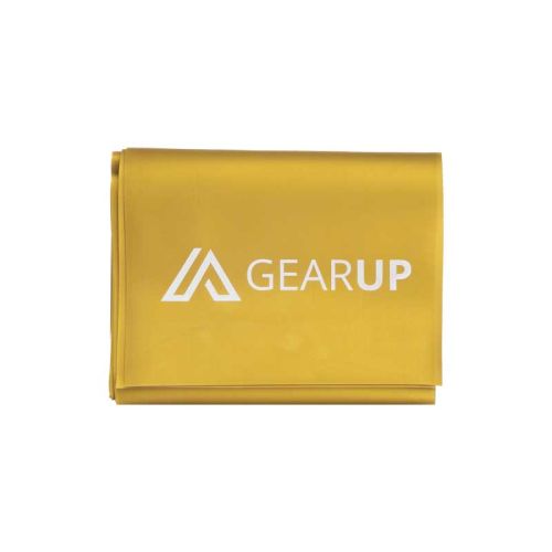 GEARUP Λάστιχα Αντίστασης Mini Bands Χρυσό : 23.2 lbs στα 1200 x 150 x 0.75mm