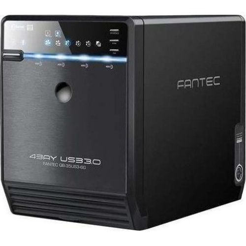 FANTEC QB-35US3-6G black 4x3,5  SATA HDD USB3.0 eSATA (1695)