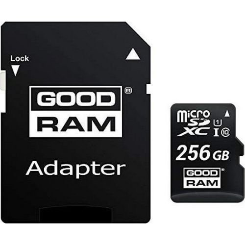 GOODRAM microSDXC          256GB Class 10 UHS-I + adapter (M1AA-2560R12)