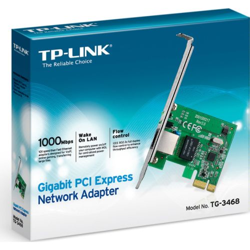 TP-Link TG-3468 - Κάρτα δικτύου - Gigabit PCI Express v3 (TG-3468)