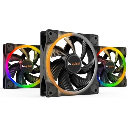 be quiet! Light Wings | 120mm PWM Triple Pack Computer case Fan 12 cm Black 3 pc(s) (BL076)