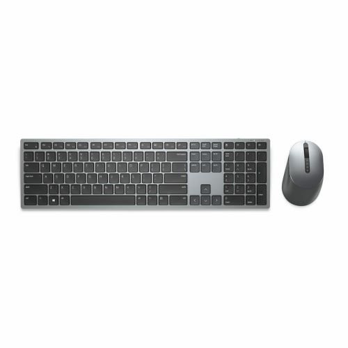 DELL KM7321W keyboard RF Wireless + Bluetooth QWERTY US International Grey, Titanium (580-AJQJ)
