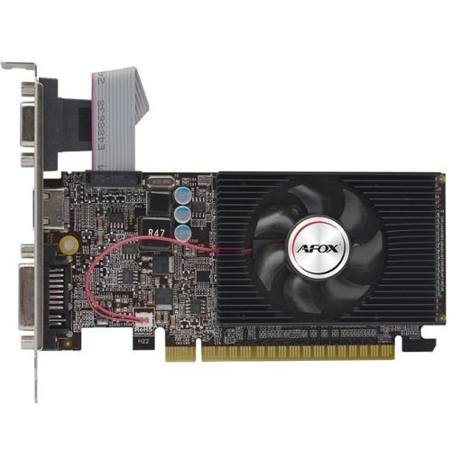 AFOX GEFORCE GT610 2GB DDR3 DVI HDMI VGA LP FAN V8 (AF610-2048D3L7-V8)