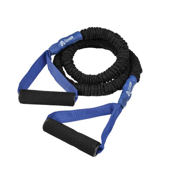 Λάστιχα Αντίστασης με Επένδυση GearUp Μπλε : 30 lbs στα 5 x 12mm (Very Heavy) Λάστιχα Αντίστασης με Επένδυση GearUp Μπλε : 30 lbs στα 5 x 12mm (Very Heavy)