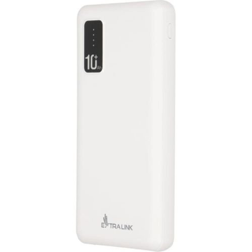 EXTRALINK EPB-098W 10000MAH 5V POWER BANK WHITE (EPB-098W)