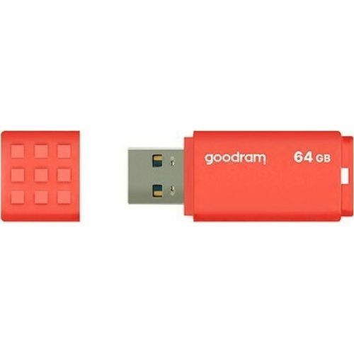 Goodram UME3-0640O0R11 USB flash drive 64 GB USB Type-A 3.2 Gen 1 (3.1 Gen 1) Orange (UME3-0640O0R11)