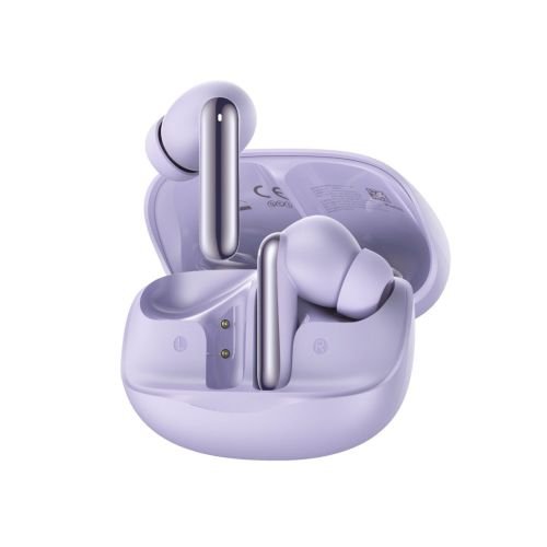 QCY Melobuds N50 ANC Purple - 45db ANC TWS Earbuds 6 mic ENC, IPX4 BT5.4 (QCY-HT12 Purple)