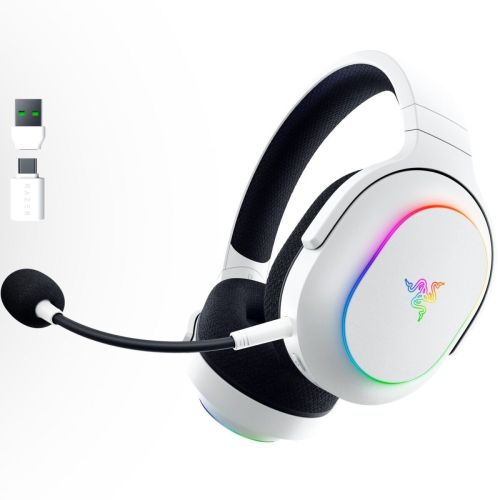 Razer BARRACUDA X WHITE Chroma - RGB Wireless & Bluetooth - PC/PS5/Switch/Android Gaming Headset (RZ04-05220200-R3M1)