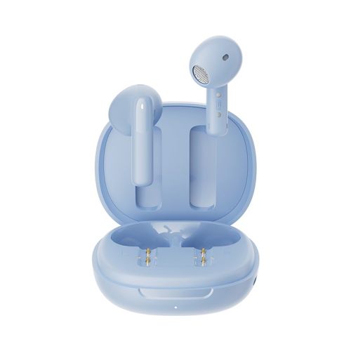 QCY AilyBuds E20 Clear Blue- Hybrid ANC Semi-Ear TWS earbuds 6mics 13mm driver IPX4 BT5.4 35h (QCY-HT13 Clear Blue)