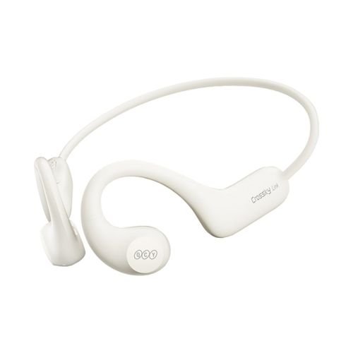 QCY Crossky Link White- Open Ear Air Conduction Headphones Sports Waterproof IPX6 Headset BT5,3 (6957141408124)