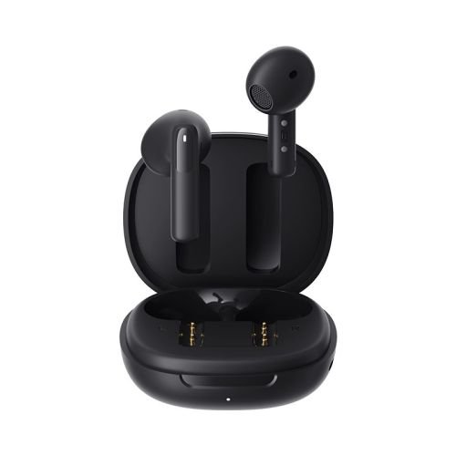 QCY AilyBuds E20 Black- Hybrid ANC Semi-Ear TWS earbuds 6mics 13mm dynamic driver IPX4 BT5.4 35h (QCY-HT13 Black)