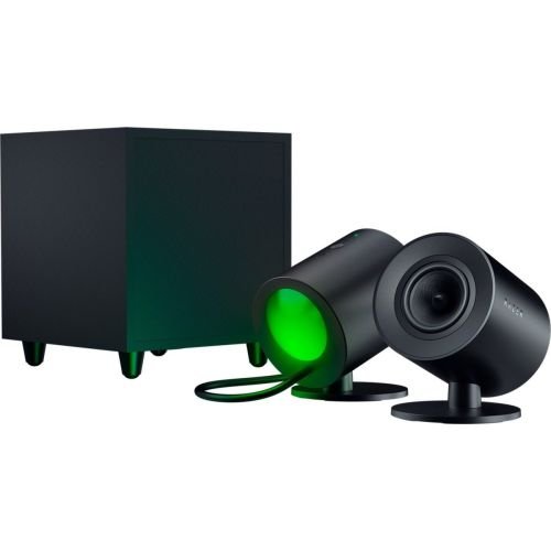 Razer Nommo V2 - RGB Gaming 2.1 Speakers - Subwoofer - THX - USB/Bluetooth 5.3 - PC/PS5/Mobile (RZ05-04750100-R3G1)