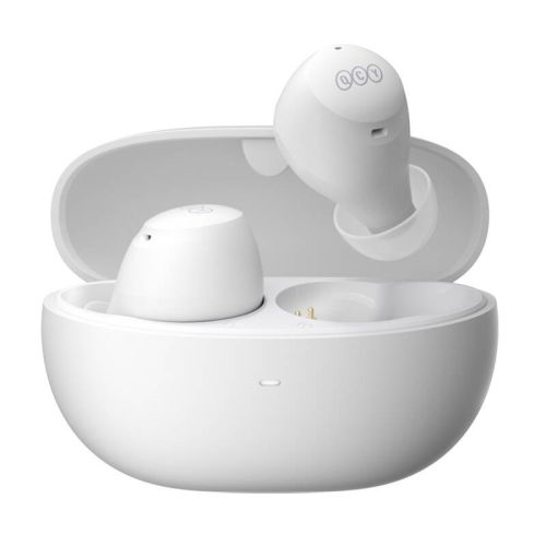 QCY HT07 ArcBuds TWS White - ANC Music Earbuds, 40dB 6 microphone ANC & PNC, 32h battery (6957141408070)
