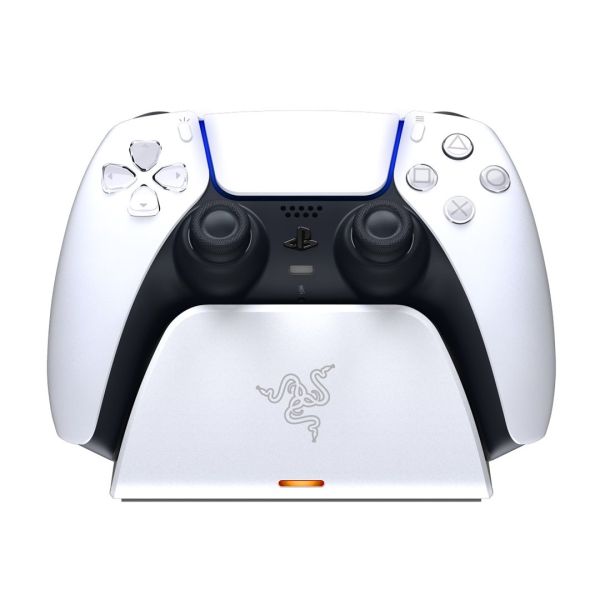 Razer Universal Quick Charging Stand for PlayStation 5 - White (RC21-01900100-R3M1) Razer Universal Quick Charging Stand for PlayStation 5 - White (RC21-01900100-R3M1)
