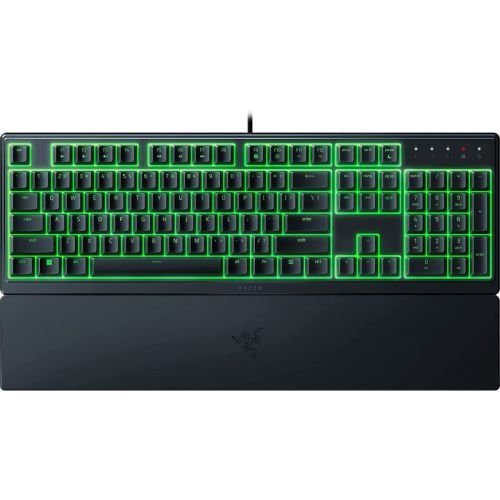 Razer ORNATA V3 Χ Gaming Keyboard - Low Profile Membrane - Split Resist - RGB - US Layout (RZ03-04470100-R3M1)