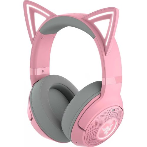 Razer KRAKEN KITTY V2 BT - Quartz - RGB - 7.1 Gaming Headset - Kitty Ears - Bluetooth 5.2 (RZ04-04860100-R3M1)