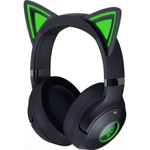Razer KRAKEN KITTY V2 BT - Black - RGB - 7.1 Gaming Headset - Kitty Ears - Bluetooth 5.2 (RZ04-04860500-R3M1)