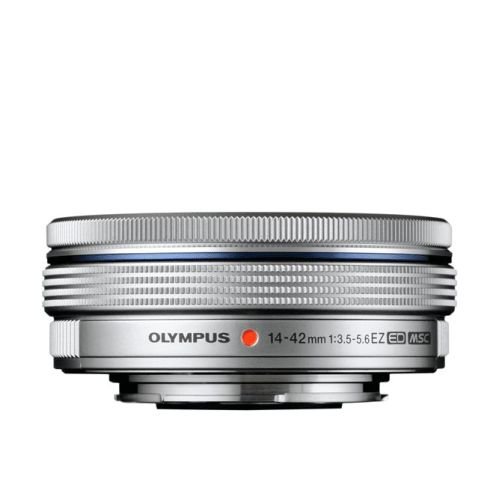 Olympus 14-42mm 1:3.5-5.6 EZ SILVER M.ZUIKO DIGITAL (EZ-M1442EZ) Lense Micro FT (V335370SW000)