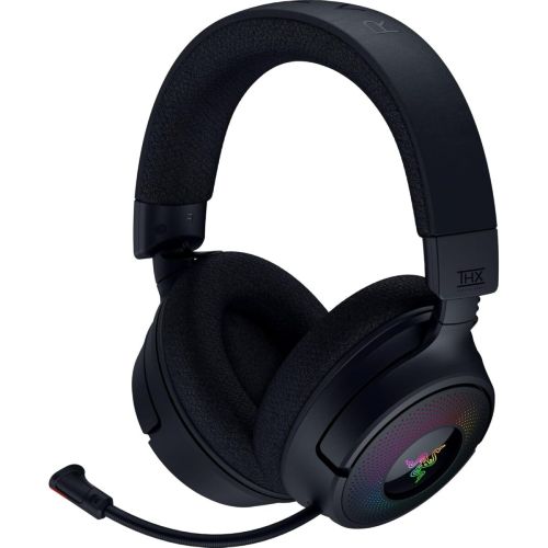 Razer KRAKEN V4 - Wireless 7.1 RGB Gaming Headset - BT/2.4GHz/USB - Haptic Feedback - PC/PS5/PS4 (RZ04-05170100-R3M1)