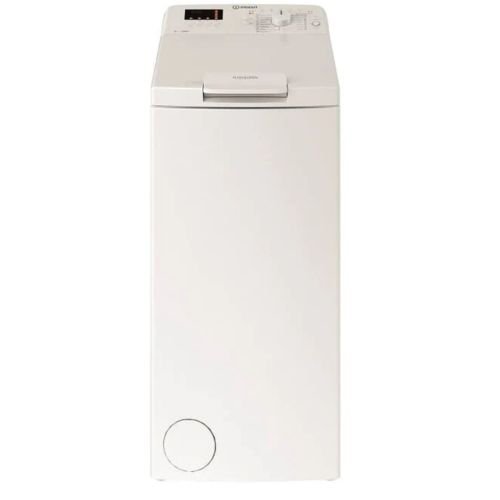 Πλυντήριο Ρούχων Άνω Φόρτωσης Indesit BTW S6240P EU/N 6kg C 1200 Στροφών Π40εκ Λευκό