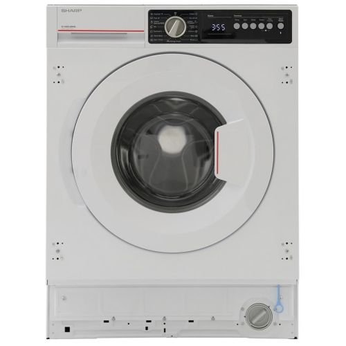 Πλυντήριο Ρούχων Εντοιχιζόμενο Sharp ES-NIB814BWNA-EE 8kg Α 1400 Στροφών