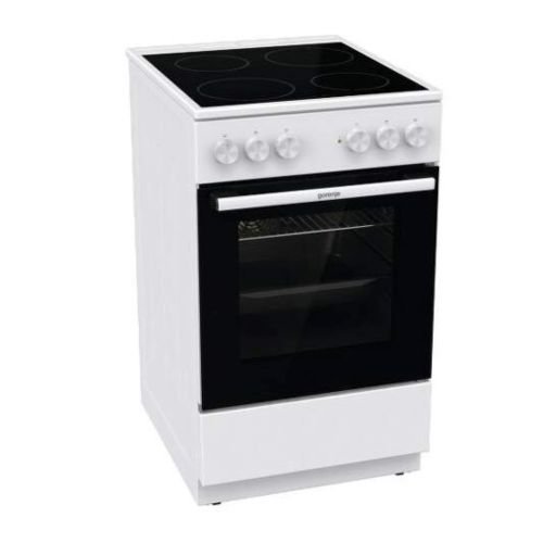 Κουζίνα Gorenje GEC5A61WG 70lt Α με Κεραμικές Εστίες Π50εκ. Λευκή