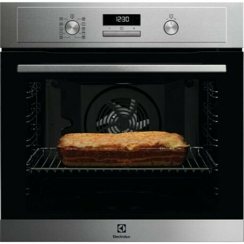 Φούρνος Άνω Πάγκου Electrolux EOF4P56X 72lt A+ Μαύρος/Inox
