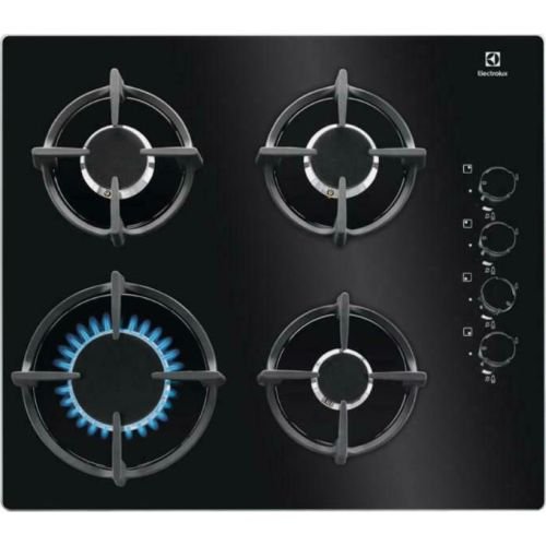 Εστία Αυτόνομη Υγραερίου Electrolux EGG6407K 4 Θέσεων 59x51εκ. Μαύρη