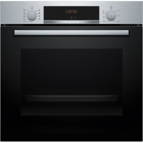 Bosch Serie 4 HBA534ES3 φούρνος 71 L 3400 W A+ Μαύρος (Μαύρο), Ανοξείδωτο ατσάλι