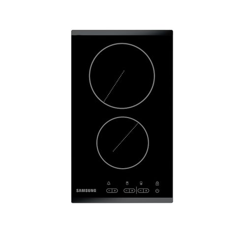 Εστία Αυτόνομη Κεραμική Domino Samsung C21RJANBOL  2 zone(s)  με Λειτουργία Κλειδώματος 28.8x50.5εκ.