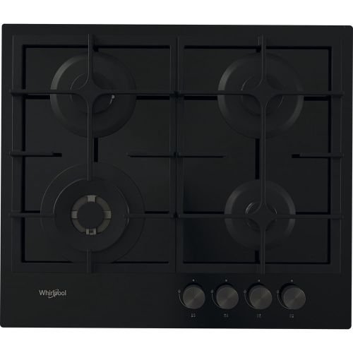 Εστία Αυτόνομη Υγραερίου Whirlpool AKT 6465/NB1 4 Θέσεων 59x51εκ. Μαύρη