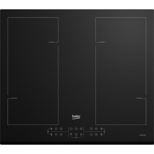 Εστία Αυτόνομη Επαγωγική Beko HII64206F2MT 4 Θέσεων 59x52εκ. Μαύρη