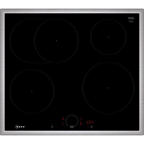 Εστία Αυτόνομη Επαγωγική Neff T56SHF1L0 N 70 4 Θέσεων Home Connect 58,3x51,3εκ Μαύρη