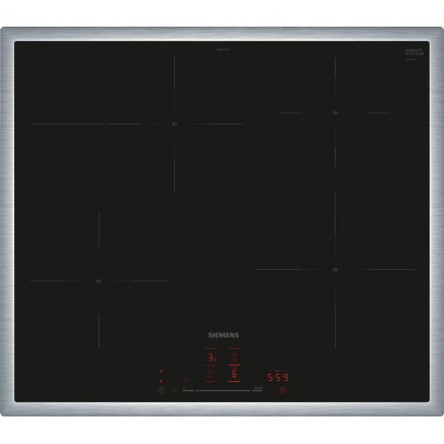 Εστία Αυτόνομη Επαγωγική Siemens EH645HFB1E iQ300 4 Θέσεων Home Connect Smart 58.3x51.3εκ. Μαύρη