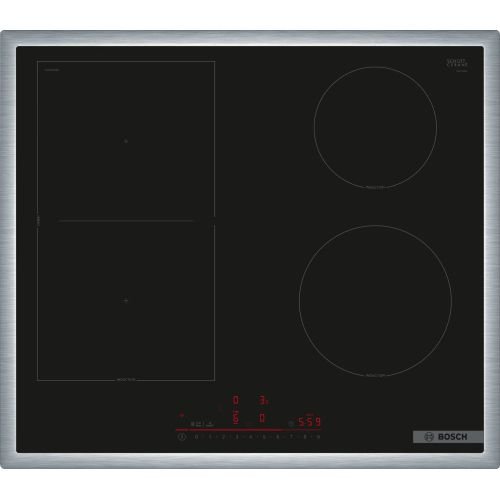 Εστία Αυτόνομη Επαγωγική Bosch Serie 6 PVS64RHB1E 4 Θέσεων με Λειτουργία Κλειδώματος 59.2x52.2εκ.