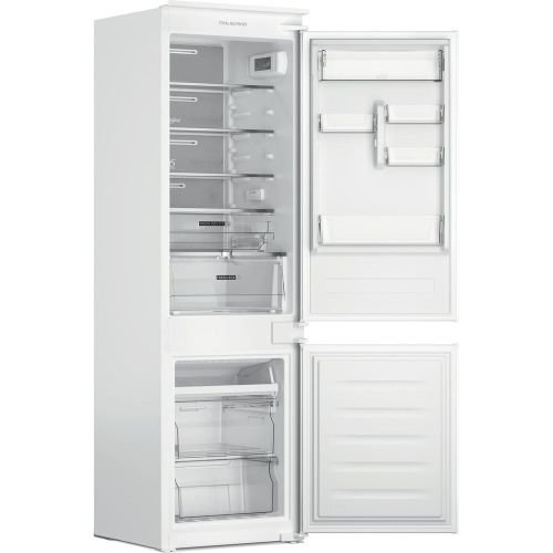 Ψυγειοκαταψύκτης Εντοιχιζόμενος Whirlpool WHC18 T132 250lt E Full NoFrost Λευκός