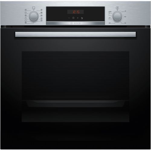 Φούρνος άνω Πάγκου Bosch Serie 4 HBA574BS3 71 L 3600 W  Π59.4εκ, με Πυρόλυση, Α+ Inox
