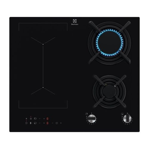 Εστία Αυτόνομη Ρεύματος & Υγραερίου ELECTROLUX KDI641723K 800 Mixed 4 Θέσεων 60εκ Μαύρη
