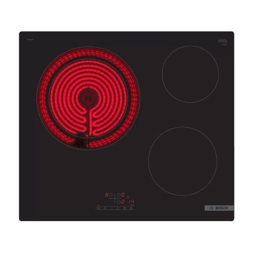 Εστία Αυτόνομη Κεραμική Bosch PKK611BB2E Black