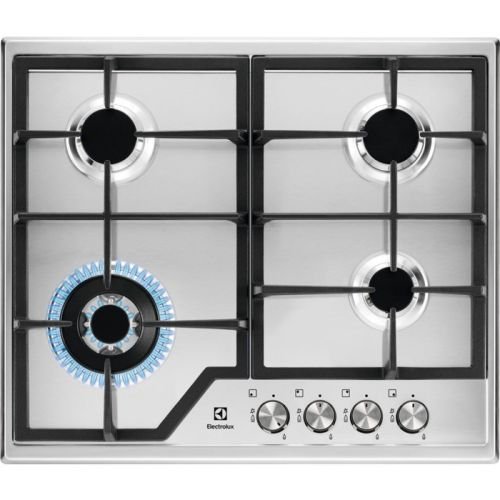 Εστία Αυτόνομη Υγραερίου Electrolux CGS6436BX 4 Θέσεων 59.5x51εκ. Inox
