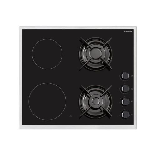 Εστία Αυτόνομη Κεραμική Μικτή Finlux  FXV 622S 59x52εκ.