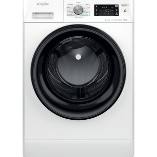 Πλυντήριο Ρούχων Whirlpool FFB 10489 BV EE 10kg, 1400 στροφών, με Ατμό, Α, Λευκό